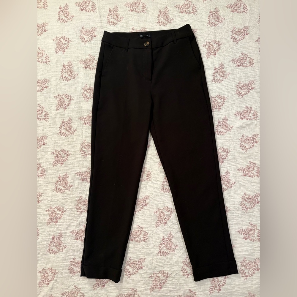STELLA LUCE Womens Dress Pants Size Small in Black